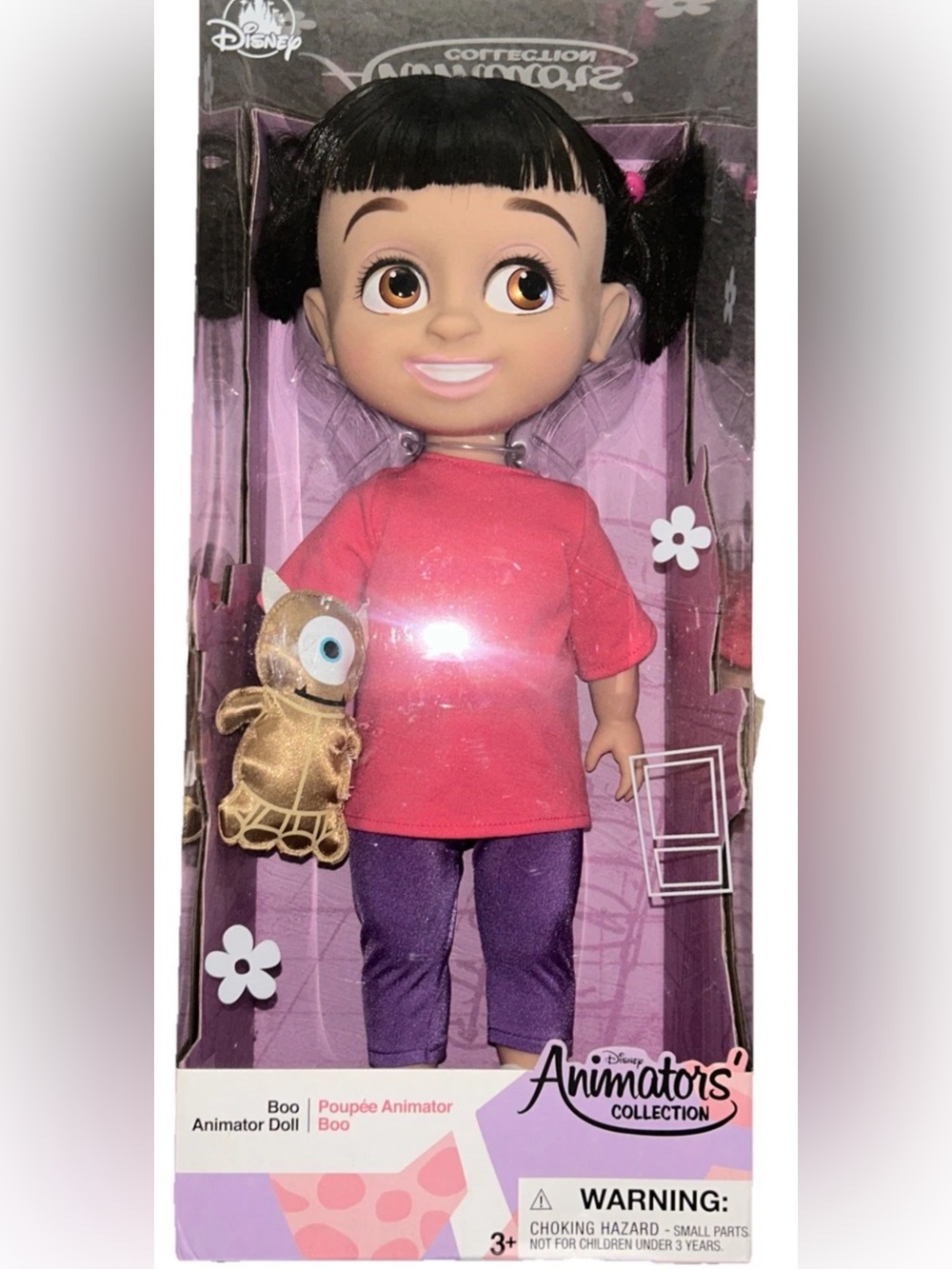 Disney Animators Collection Boo Doll 16" Monsters Inc. NEW IN BOX